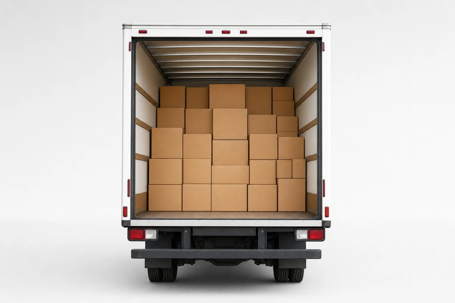 Removal truck driving the Sydney to Canberra route